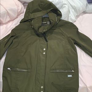 Abercrombie rain jacket
